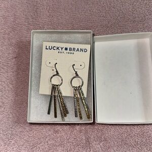 Lucky brand dangle earrings